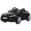 Aosom Voiture A Chevaucher 6v Sous Licence Officielle Vehicule Alimente Par Batterie Cadeau Parfait Pour Les Enfants Avec Telecommande, Roue De Suspension, Vitesse Reglable, Noir