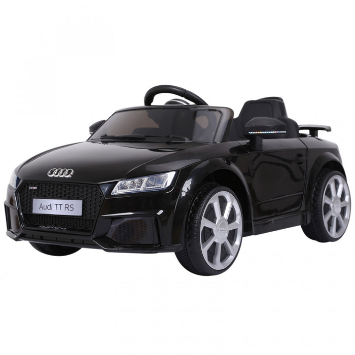 Aosom Voiture A Chevaucher 6v Sous Licence Officielle Vehicule Alimente Par Batterie Cadeau Parfait Pour Les Enfants Avec Telecommande, Roue De Suspension, Vitesse Reglable, Noir
