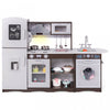 Costway Kids Kitchen Playset Avec Des Lumieres Et Des Sons Realistes
