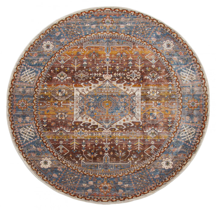 Tapis Traditionnel Dulce 5'0\" x en Multi