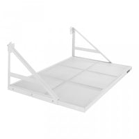 Tablette de rangement suspendue GearLoftMC Max de Gladiator - blanc martelé