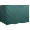 Outsunny 7' L X 5' L X 5' H Grande Housse De Patio Protecteur De Meubles De Jardin D'exterieur Pour Balancoires, Tables, Blocs Anti-pluie Et Uv Vert Fonce