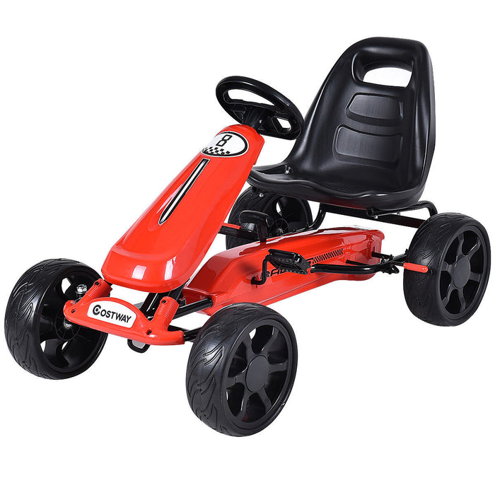 Kart A Pedales Pour Enfant Costway