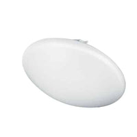 Plafonnier affleuré Cfled de Dainolite de 16 po de diamètre avec abat-jour blanc