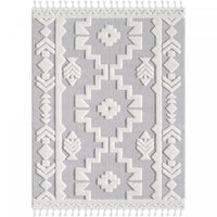 Carpette à poil long Quinto Tres Moroccan - 2 pi 7 po x 8 pi