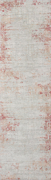 Tapis Traditionnel Amber 2'2\" x 7'7\" en Rouge