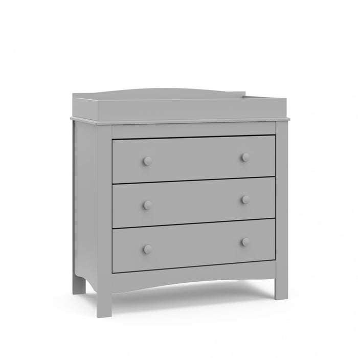 Graco Noah 3 Commode a tiroirs avec dessus a langer - Gris galet