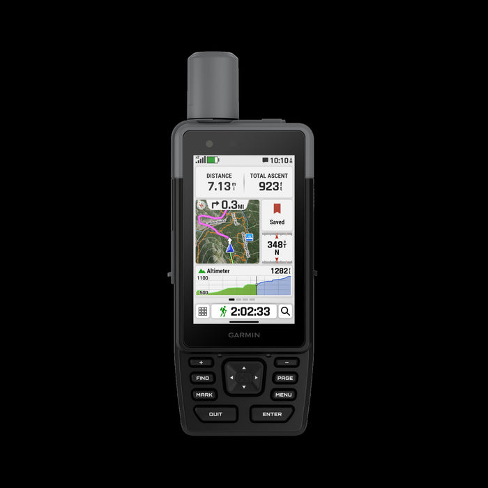 Garmin GPSMAP H1 GPS portable premium - Navigateur robuste avec imagerie satellite, GPS multi-bande, longue duree de batterie, previsions meteorologiques, capteurs ABC