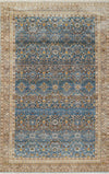 Tapis Traditionnel Gianna 8'0\" x 10'0\" en Bleu