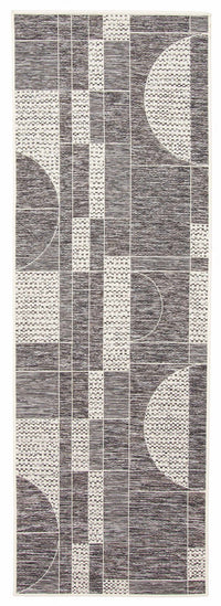 Carpette Bodhi grise - 2 pi 8 po x 8 pi 2 po
