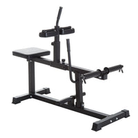Soozier Machine De Presse De Jambe En Acier Machine D'elevation Assise Noir
