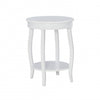 Table de fauteuil Rainbow - blanche
