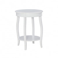 Table de fauteuil Rainbow - blanche