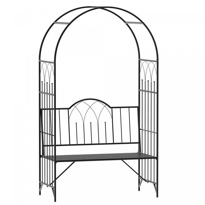 Banc Treillis De Jardin Outsunny 43\"