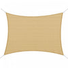 Voile D'ombrage Rectangulaire 4x6m Toile Solaire Sable
