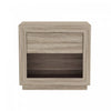 Soren Contemporary 26" Nightstand in Natural Oak (1-Drawer) | Table de nuit contemporaine Soren 26" en chene naturel (1 tiroir)
