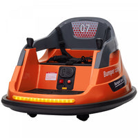 Aosom Auto-tamponneuse 12 V Pour Enfants, Voiture Electrique A Rotation A 360° Avec Telecommande, Ce