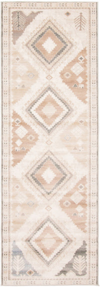 Carpette longue Lia ivoire - 2 pi 8 po x 8 pi 2 po