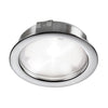 Lampe en forme de disque Cree de Dainolite à faisceau lumineux de 40°, avec fini chromé poli, ampoule à DEL de 4 W, entrée de 24 VCC, IRC80+ et 3 000 K