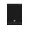 Lave-vaisselle Stella de 24 po, cuve haute, noir resistant aux traces, 44 dBA – FDWBI8010-24BLK
