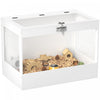 Hamster Cage With Openable Top, Tray, White