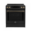 Cuisiniere a induction Donatello Espresso de 30 po, noire – FFSIN0905-30BLK
