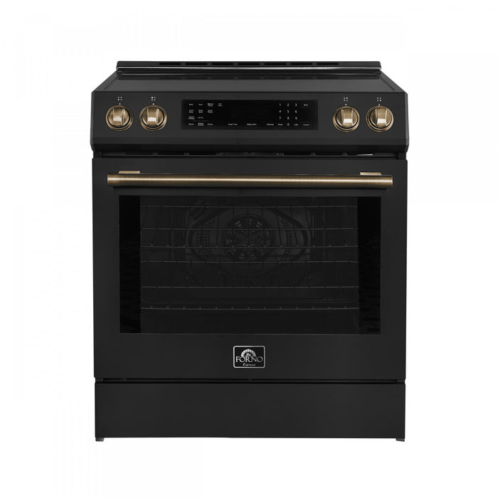 Cuisiniere a induction Donatello Espresso de 30 po, noire – FFSIN0905-30BLK