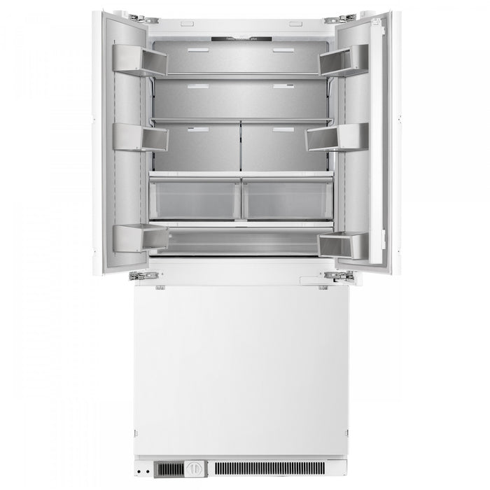 Refrigerateur Rivestito de 36 po a portes francaises, pret pour panneau d'habillage – FFRBI1811-36FR