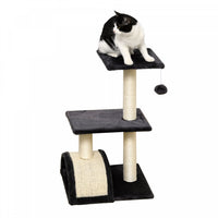 Pawhut Tour D'arbre A Chat, Centre D'activites D'escalade De 28 Po Avec Griffoir En Sisal, Coussin,