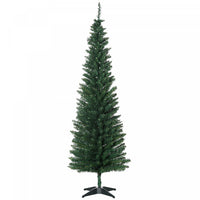 Homcom Arbre De Noel Artificiel En Forme De Crayon De 6 Pieds Avec 390 Branches