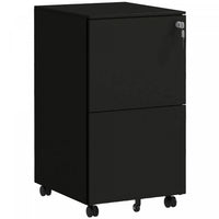 Vinsetto Classeur Vertical A 2 Tiroirs Pour Lettre A4 Format Legal