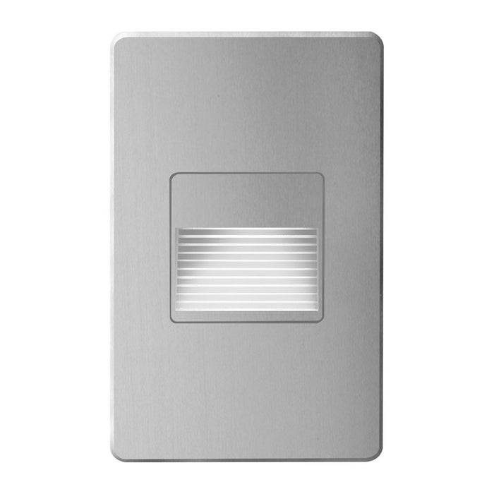 Lampe d’escalier et murale Bella de Dainolite avec fini aluminium brossé et ampoule à DEL de 3,3 W