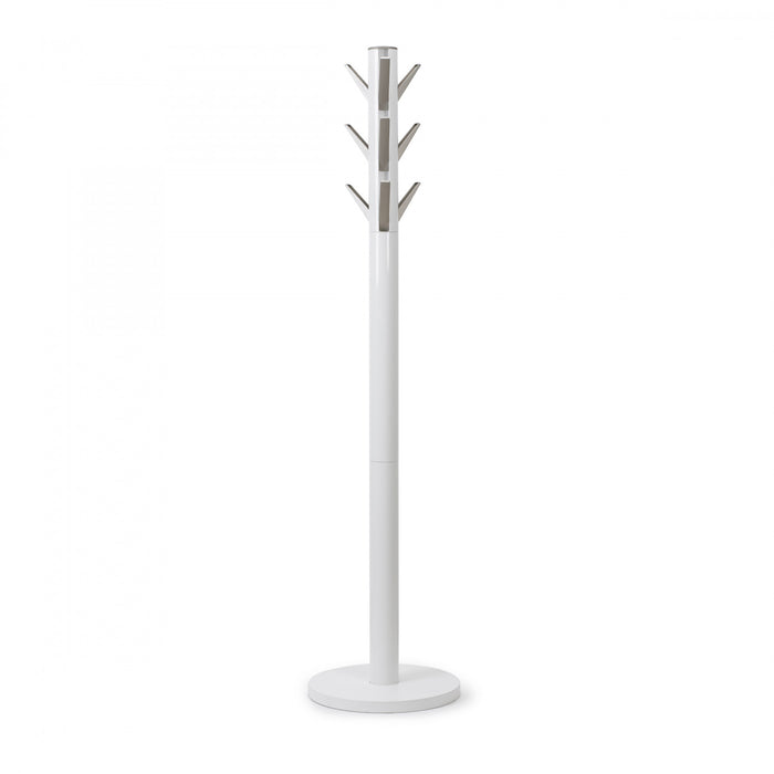 Portemanteau moderne Flapper de Umbra en bois - blanc