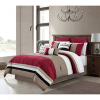  Ensemble Douillette Madison 7 Morceaux pour Grand Lit