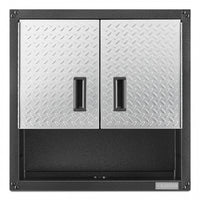 Armoire murale GearBox à portes 3/4 de Gladiator - bande de roulement argentée