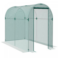 Outsunny Cage De Culture, Tente De Protection Des Plantes De 4' X 8', Vert