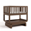 Storkcraft Santorini Berceau convertible 3-en-1 de luxe - Noisette