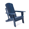 Chaise Adirondack Lake Country Outdoors en polyethylene haute densite - Bleue