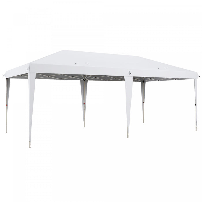 Outsunny Tente De Fete 10'x19' Facile A Installer Avec Sac De Transport