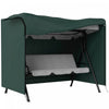 Outsunny Housse pour Balancelle 3 Places, 205 x 124 x 164 cm, Vert Fonce