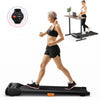 Walking Pad 2 En 1 Sous Le Tapis Roulant De Bureau Pour La Maison Avec Controle A Distance De Montre Et Ecran Led