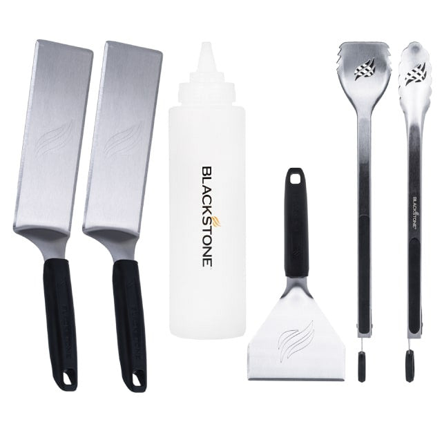 Ensemble d'ustensiles pour plaque de cuisson Blackstone Deluxe - 6 pieces - 5464CA