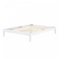 Vito Base De Lit En Bois - Blanc