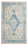 Tapis Traditionnel Daria 8'0\" x 10'0\" en Bleu