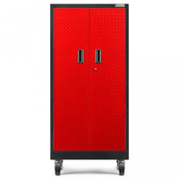 Armoire haute GearBox de série Premier de Gladiator - bande de roulement rouge