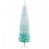 Homcom Sapin De Noel Artificiel Fin, Sapin De Noel Crayon, Bleu Degrade
