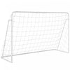 But de football Soozier, 240 x 152 cm, filet portable d'entrainement avec cadre en acier