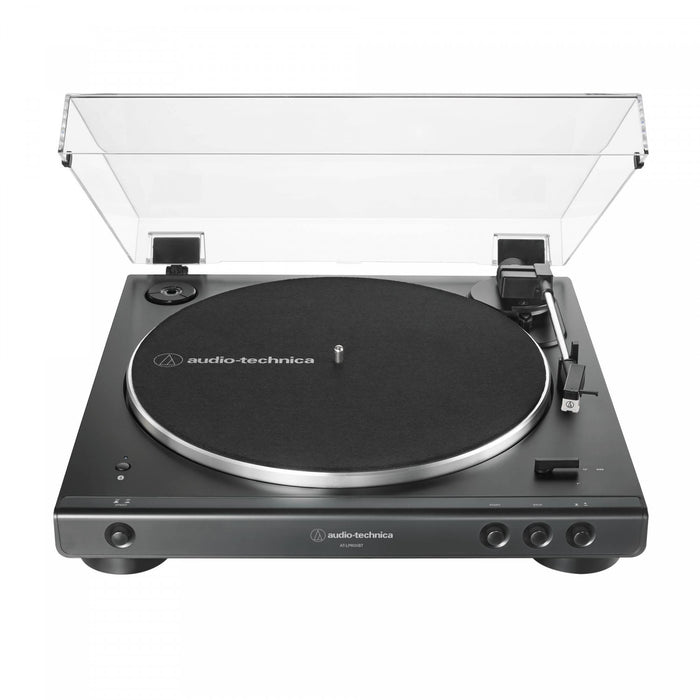 Tourne-disque à entraînement par courroie Audio-Technica AT-LP60XBT rouge avec Bluetooth