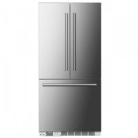 Refrigerateur Rivestito de 36 po en acier inoxydable a portes francaises, certifie Energy Star – FFRBI1811-36