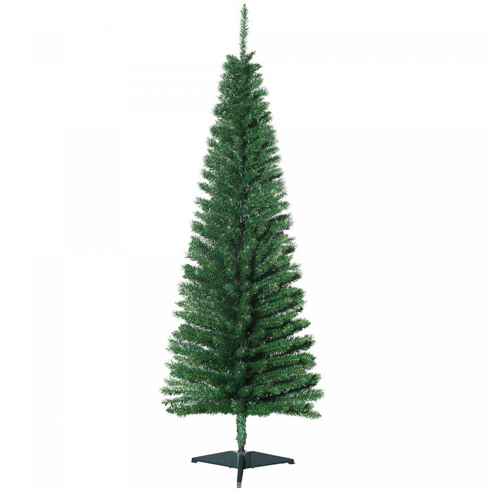 Homcom Arbre De Noel, Arbre De Noel Fin Avec Branches Realistes